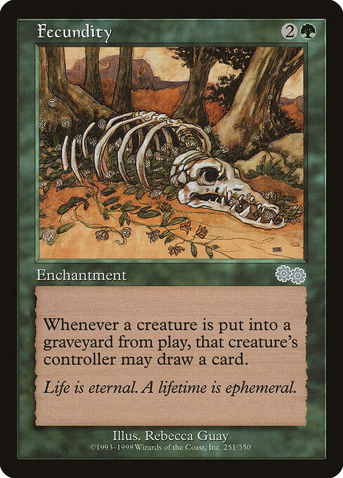 Fecundity (Premodern, Urza's Saga)