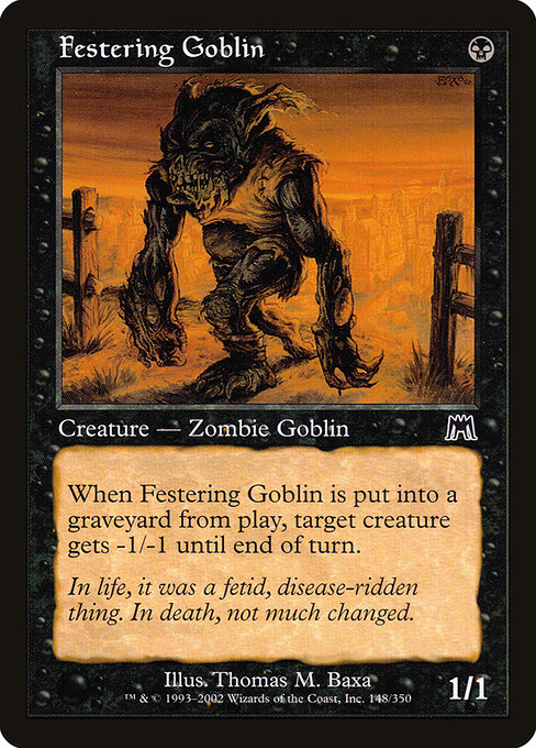 Festering Goblin (Premodern, Onslaught)