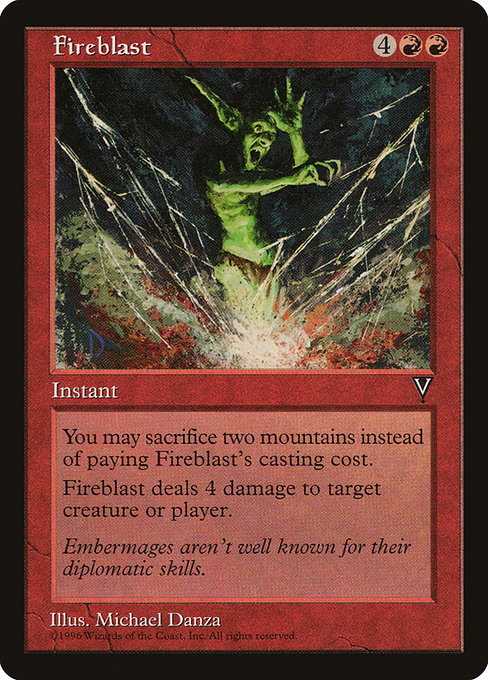 Fireblast (Premodern, Visions)
