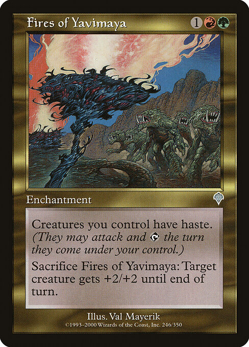 Fires of Yavimaya (Premodern, Invasion)