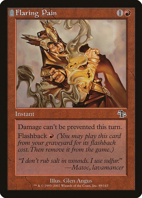 Flaring Pain (Premodern, Judgment)