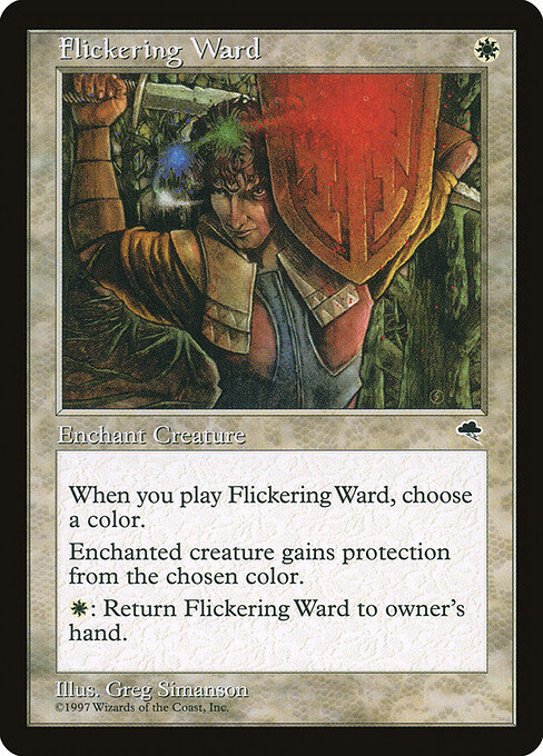 Flickering Ward (Premodern, Tempest)