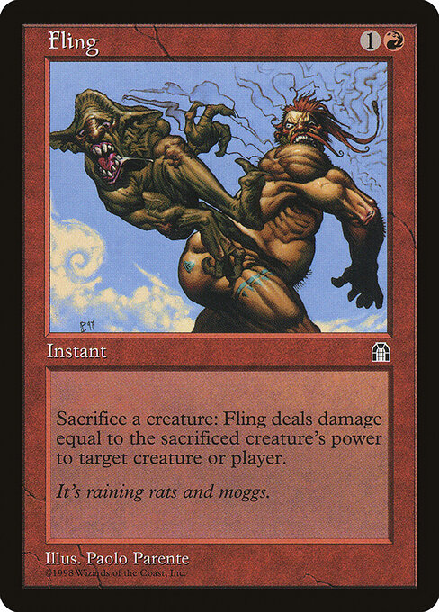 Fling (Premodern, Stronghold)