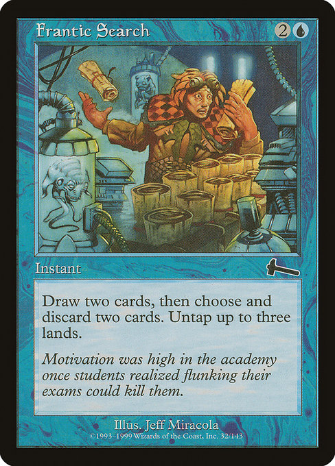 Frantic Search (Premodern, Urza's Legacy)