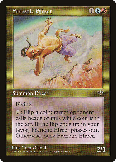 Frenetic Efreet (Premodern, Mirage)