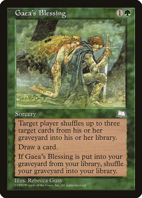 Gaea's Blessing (Premodern, Weatherlight)