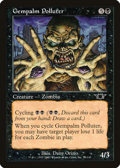 Gempalm Polluter (Premodern, Legions)