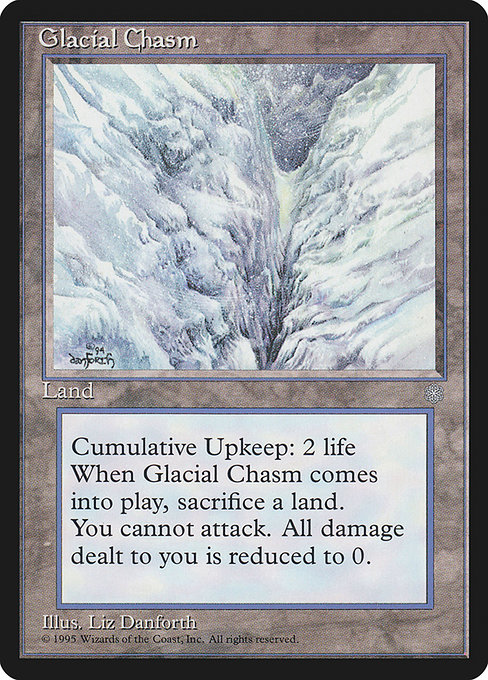 Glacial Chasm (Premodern, Ice Age)