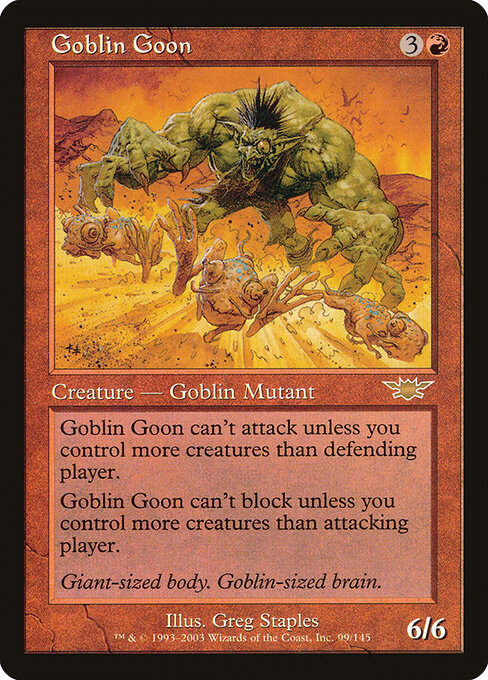 Goblin Goon (Premodern, Legions)