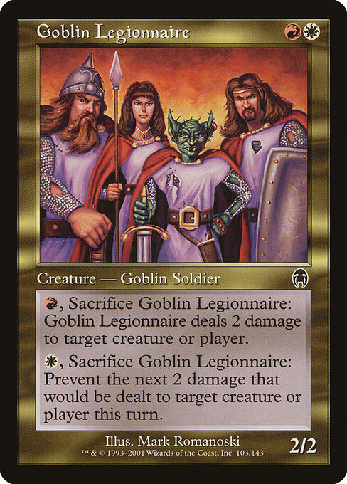 Goblin Legionnaire (Premodern, Apocalypse)