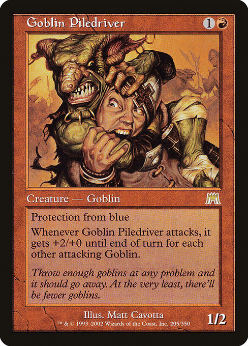Goblin Piledriver (Premodern, Onslaught)