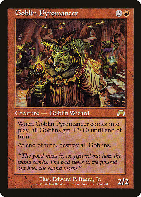 Goblin Pyromancer (Premodern, Onslaught)