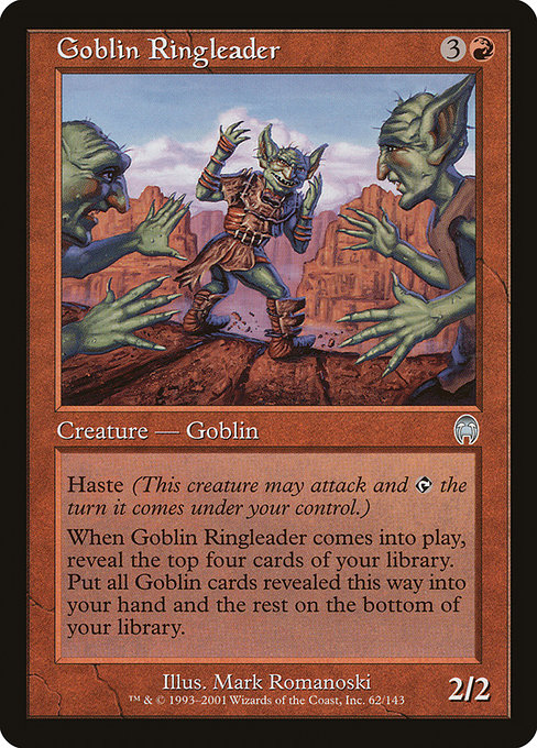 Goblin Ringleader (Premodern, Apocalypse)