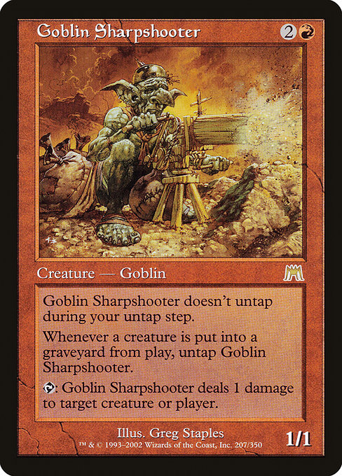 Goblin Sharpshooter (Premodern, Onslaught)
