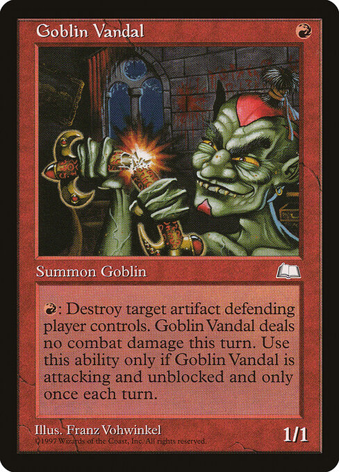 Goblin Vandal (Premodern, Weatherlight)