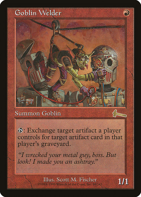 Goblin Welder (Premodern, Urza's Legacy)