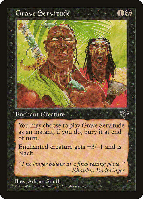 Grave Servitude (Premodern, Mirage)