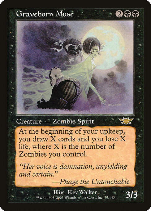 Graveborn Muse (Premodern, Legions)