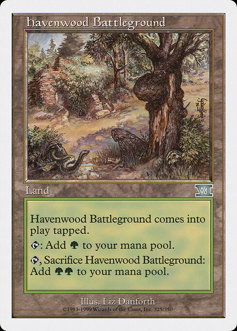 Havenwood Battleground (Premodern, Sixth Edition)
