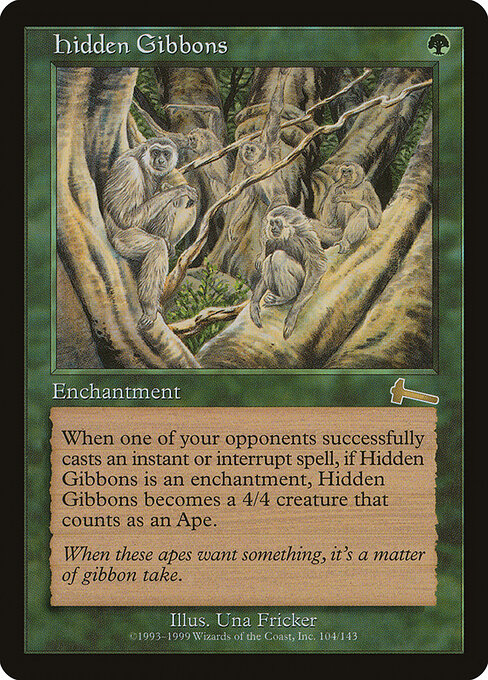 Hidden Gibbons (Premodern, Urza's Legacy)