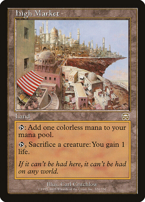 High Market (Premodern, Mercadian Masques)