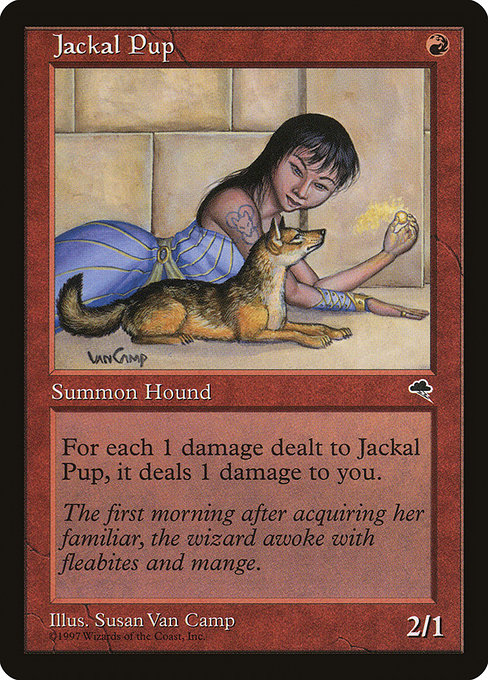Jackal Pup (Premodern, Tempest)