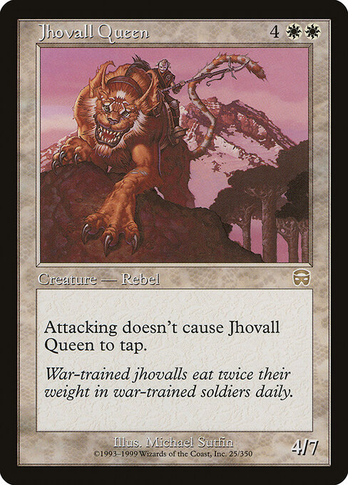 Jhovall Queen (Premodern, Mercadian Masques)