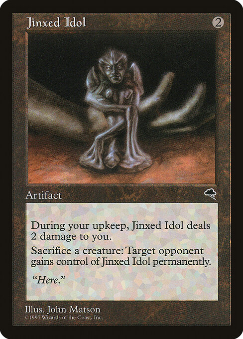Jinxed Idol (Premodern, Tempest)