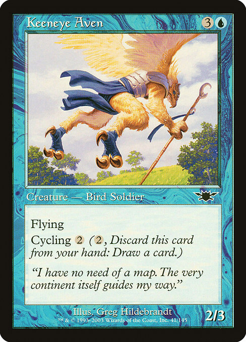 Keeneye Aven (Premodern, Legions)