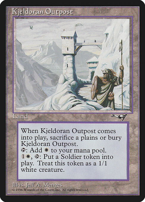 Kjeldoran Outpost (Premodern, Alliances)