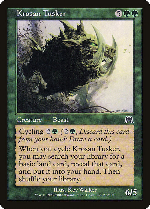Krosan Tusker (Premodern, Onslaught)