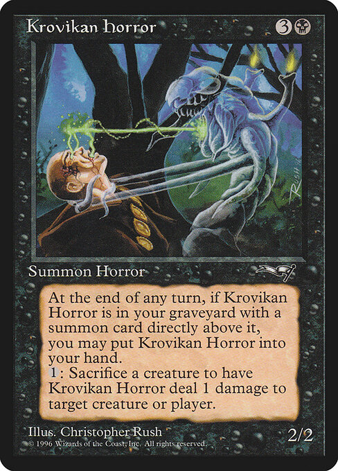 Krovikan Horror (Premodern, Alliances)