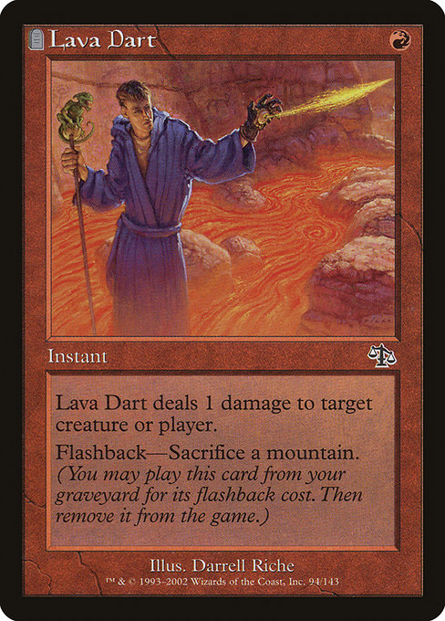Lava Dart (Premodern, Judgment)