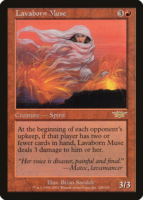 Lavaborn Muse (Premodern, Legions)