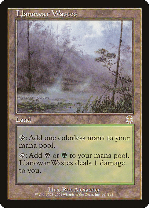 Llanowar Wastes (Premodern, Apocalypse)