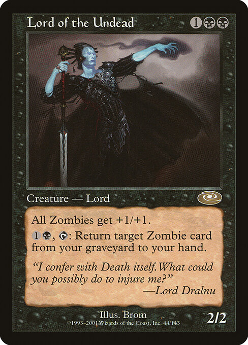 Lord of the Undead (Premodern, Planeshift)
