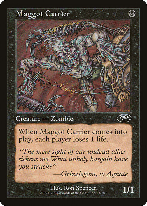 Maggot Carrier (Premodern, Planeshift)