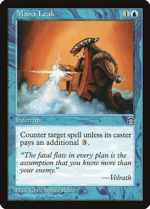 Mana Leak (Premodern, Stronghold)