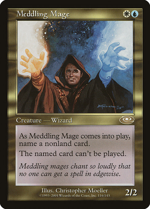 Meddling Mage (Premodern, Planeshift)