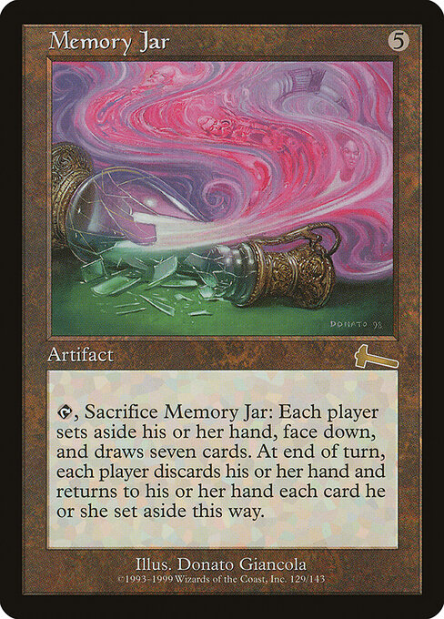 Memory Jar (Premodern, Urza's Legacy)