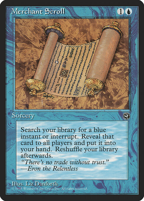 Merchant Scroll (Premodern, Homelands)