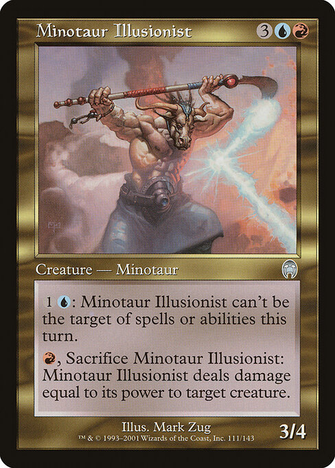 Minotaur Illusionist (Premodern, Apocalypse)