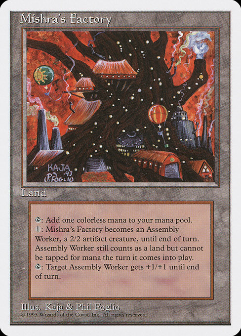 Mishra's Factory (Premodern, Fourth Edition)