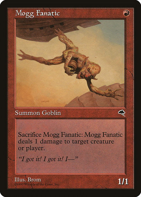 Mogg Fanatic (Premodern, Tempest)