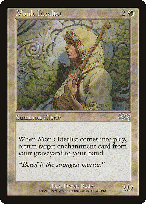Monk Idealist (Premodern, Urza's Saga)