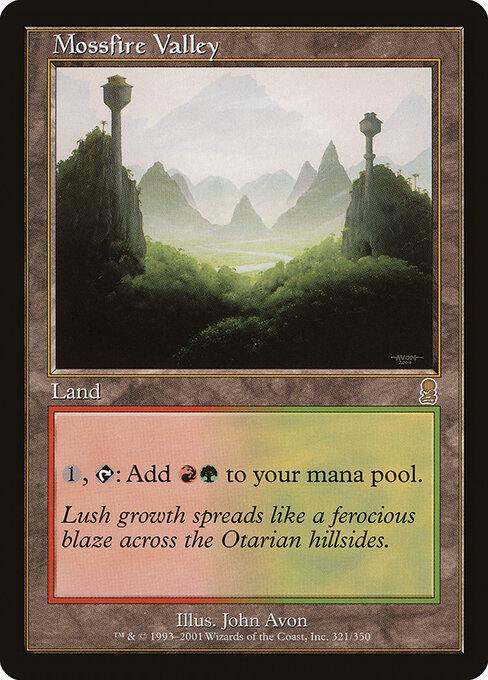 Mossfire Valley (Premodern, Odyssey)