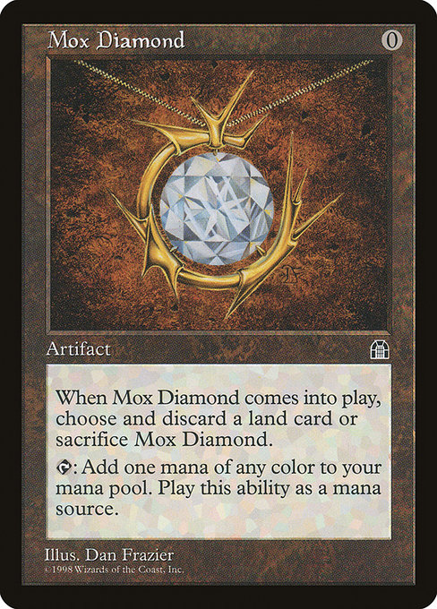 Mox Diamond (Premodern, Stronghold)