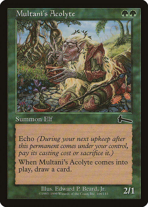 Multani's Acolyte (Premodern, Urza's Legacy)