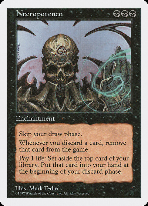 Necropotence (Premodern, Fifth Edition)