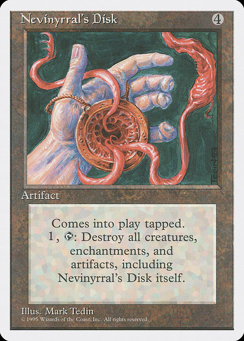 Nevinyrral's Disk (Premodern, Fourth Edition)